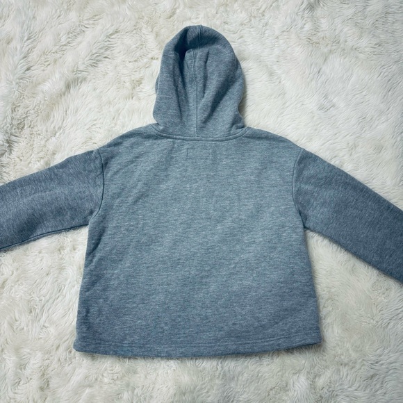 Converse Youth Girls Hoodie With Foil Pink Leopard Lettering - Picture 6 of 6